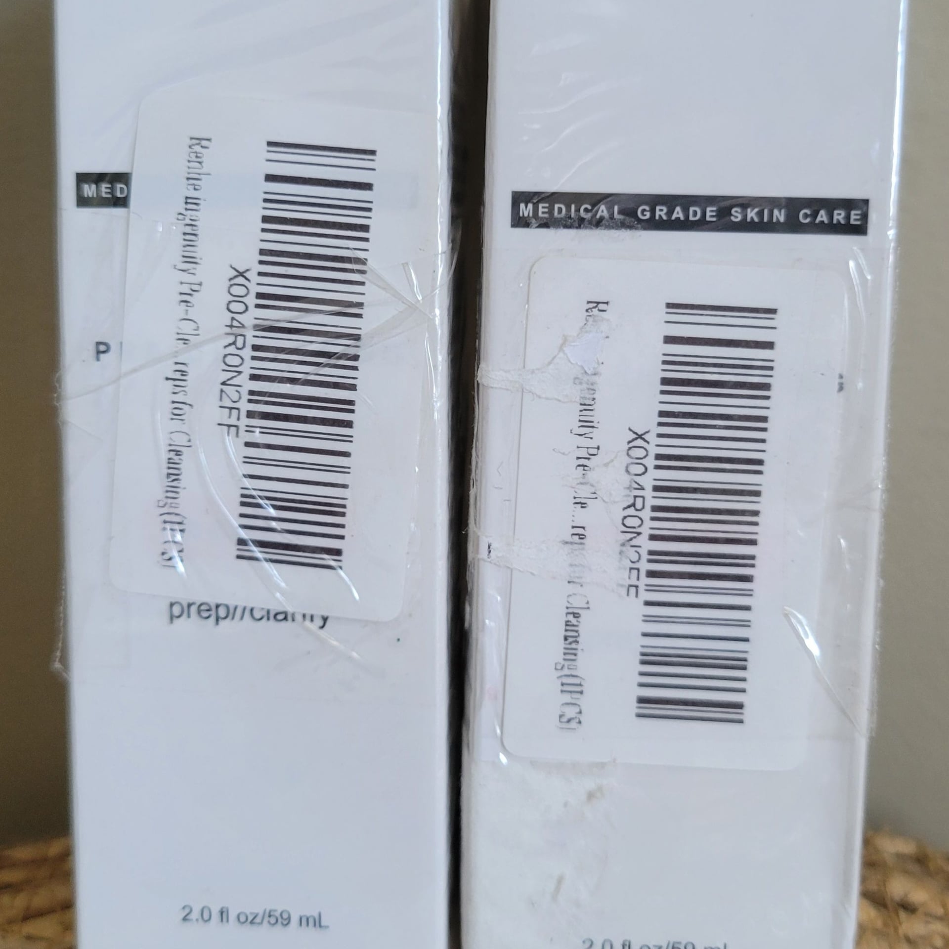 Lot of 2 Renew Pre-Cleansing Oil Makeup Remover 2.0 oz/59 mL 3
