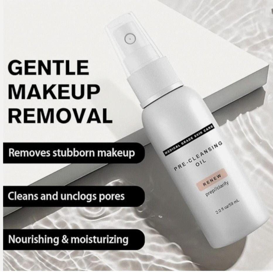 Lot of 2 Renew Pre-Cleansing Oil Makeup Remover 2.0 oz/59 mL 7