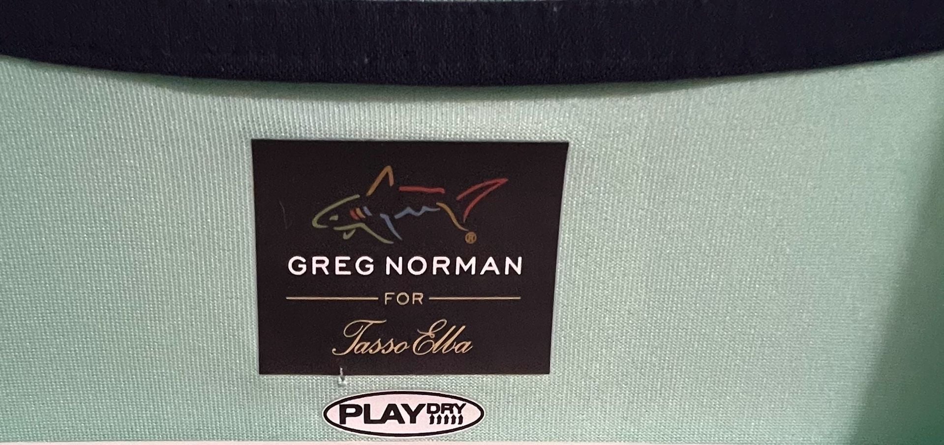 Greg Norman for Tasso Elba Play Dry Striped Performance Golf Polo Shirt 2