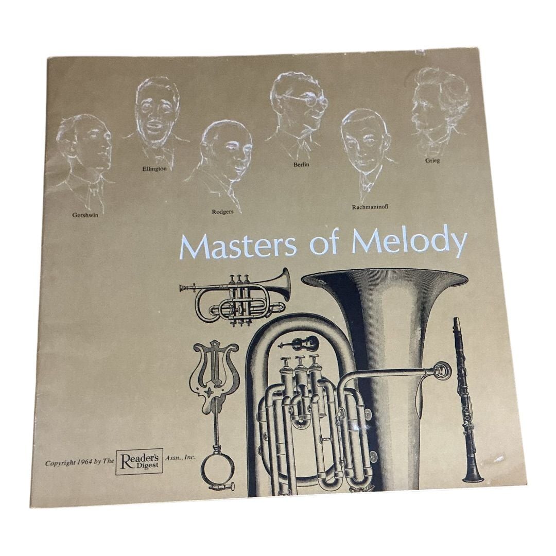 Vintage 1964 Reader's Digest World of Melody 10-LP Vinyl Box Set with Book 6