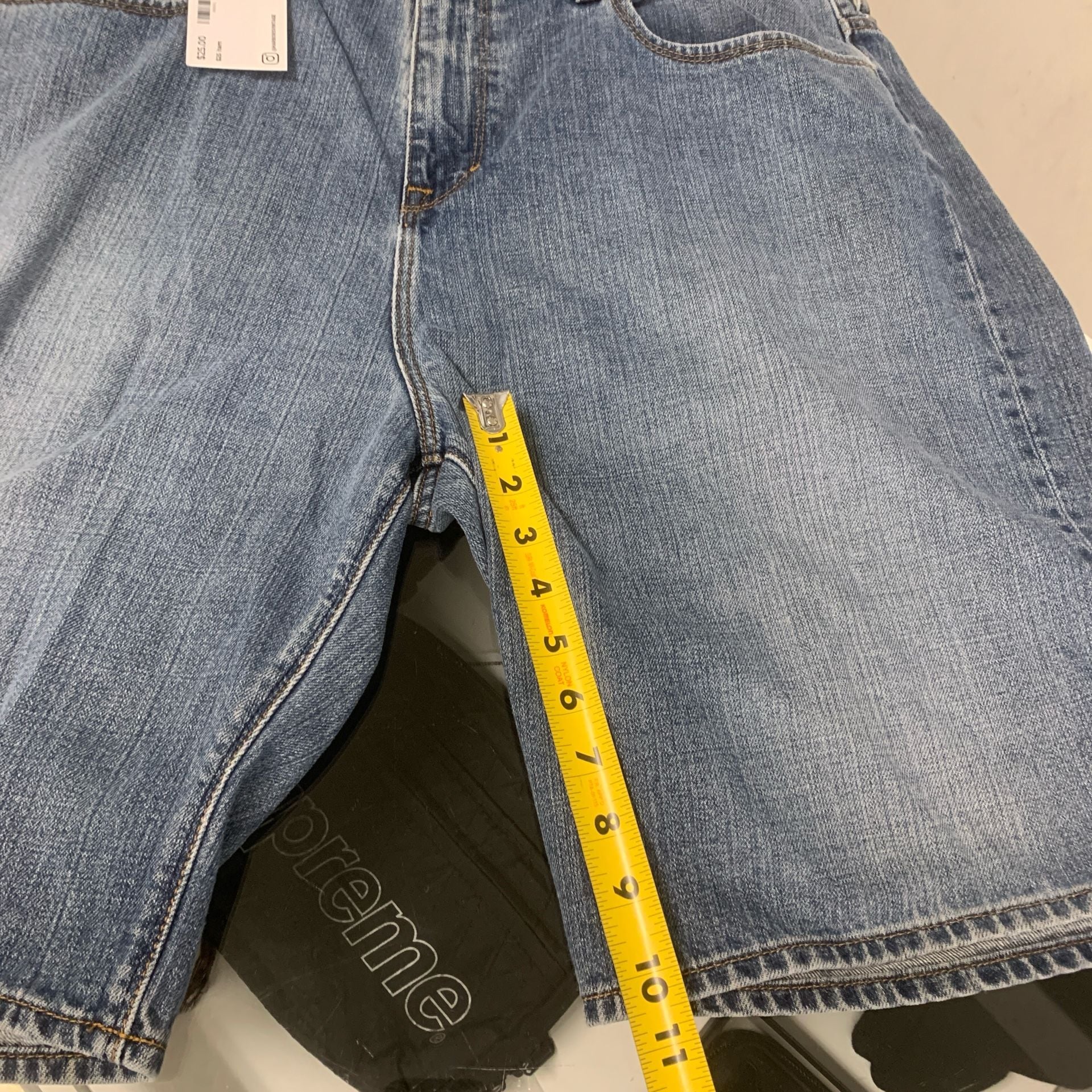 Vintage Quiksilver Men's Regular Fit Baggy Denim Jorts Size 40” (OF) 8