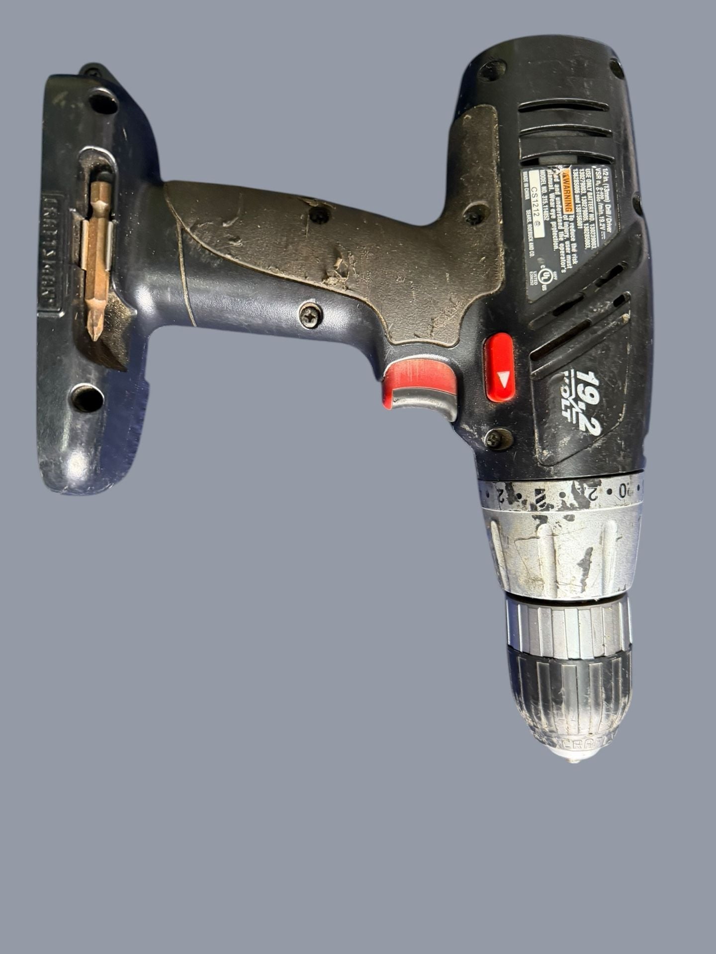 Craftsman 19.2V Cordless 1/2-in Drill Driver Model 315.114652 Tool Only 3