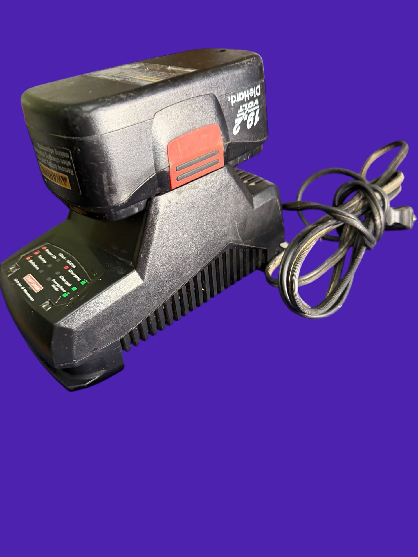 Craftsman 19.2V DieHard NiCd Battery and Multi-Voltage Charger & Maintainer Set 1