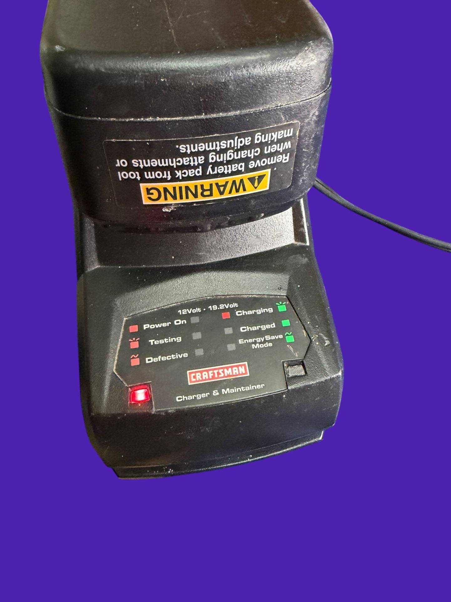 Craftsman 19.2V DieHard NiCd Battery and Multi-Voltage Charger & Maintainer Set 6