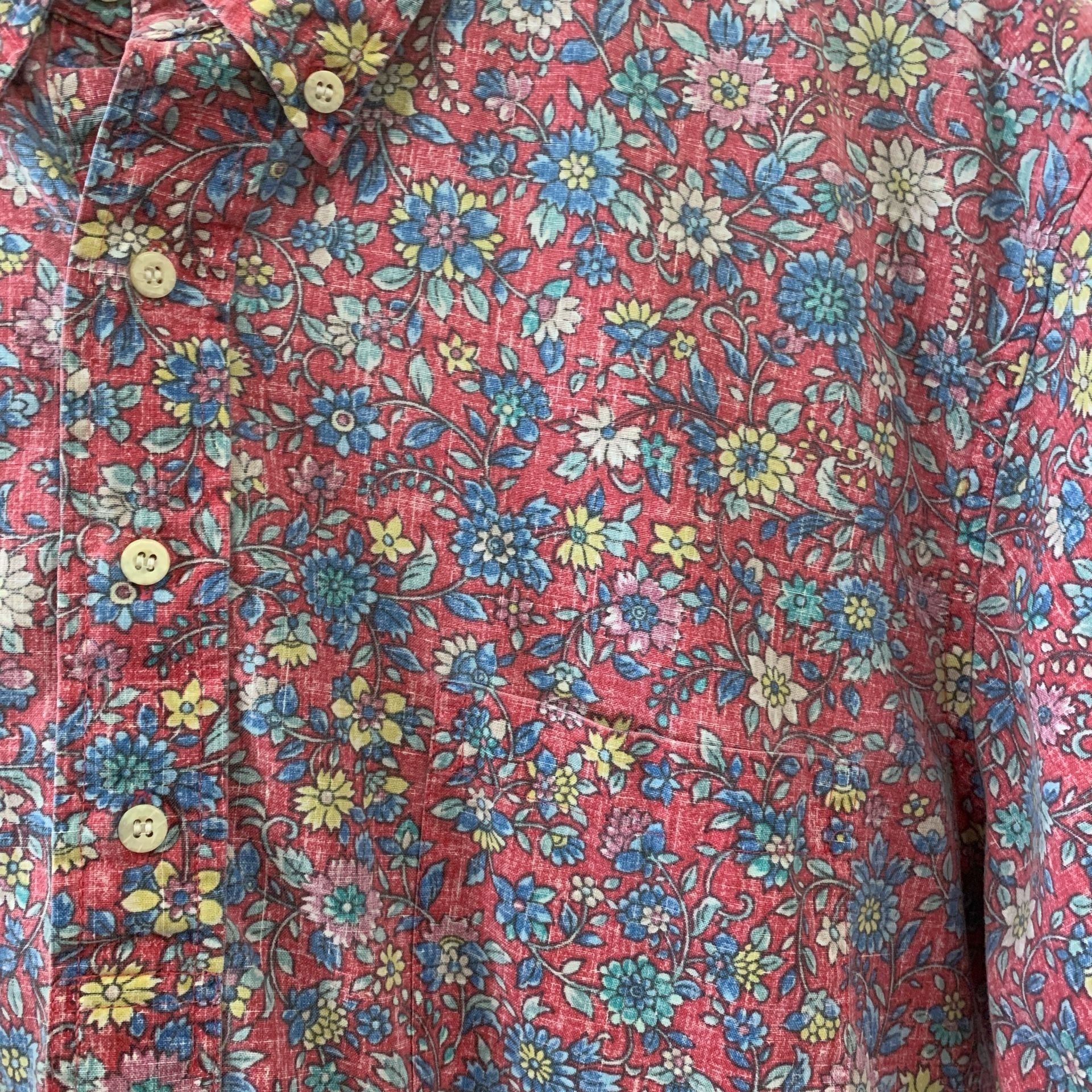 Vtg Reyn Spooner Commemorative Classics Floral Pullover Shirt Size XL (OF) 3