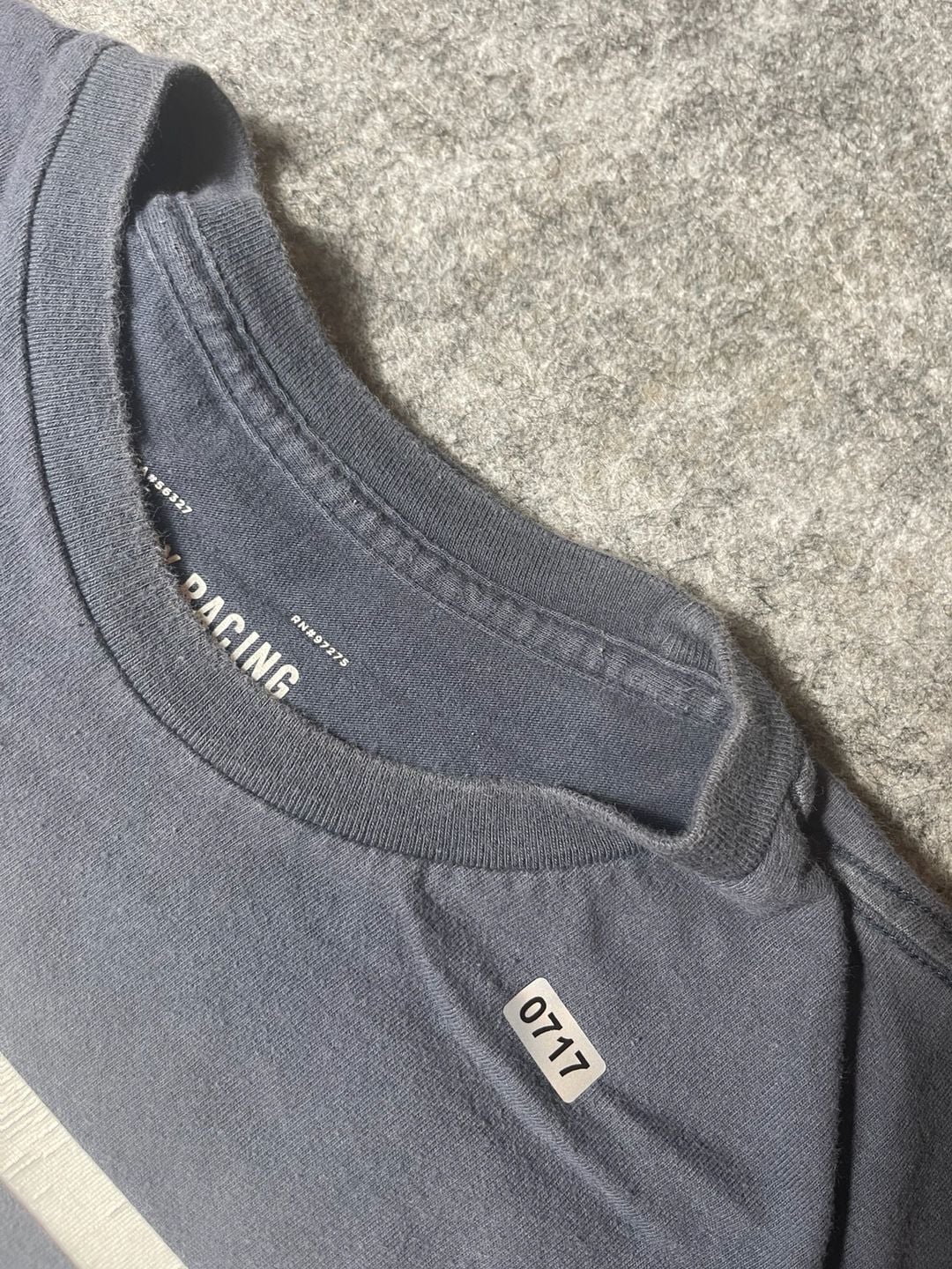 Fox Racing Midway Airline Premium T-Shirt Charcoal Grey XL 5