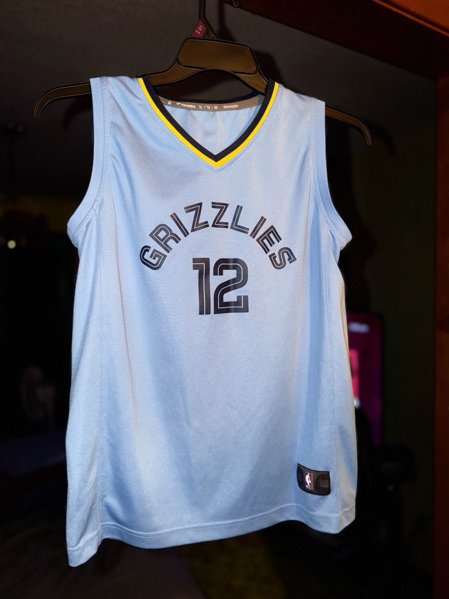 NBA Fanatics Ja Morant Memphis Grizzlies Statement Edition Youth Jersey XL 2