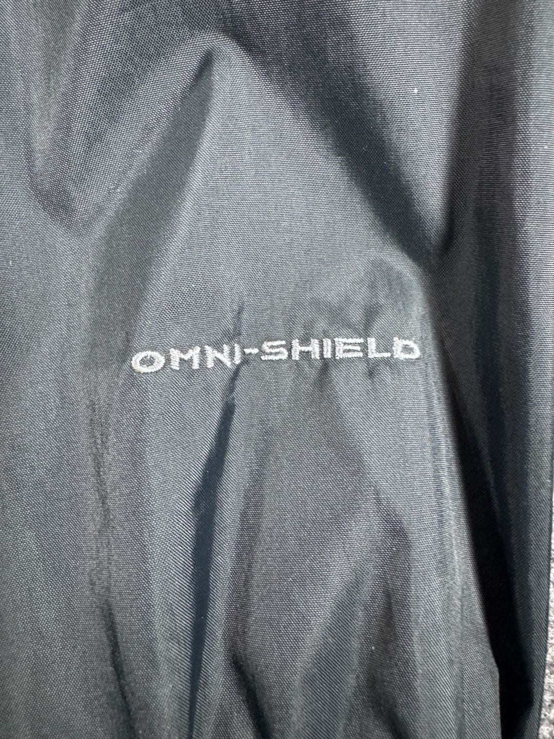 Columbia Women's Omni-Shield Full Zip Hooded Windbreaker Jacket Black Large 5
