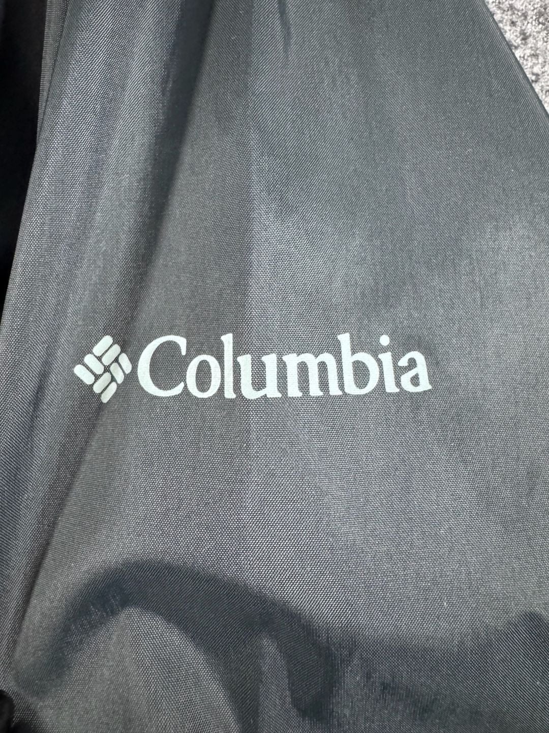 Columbia Women's Omni-Shield Full Zip Hooded Windbreaker Jacket Black Large 6
