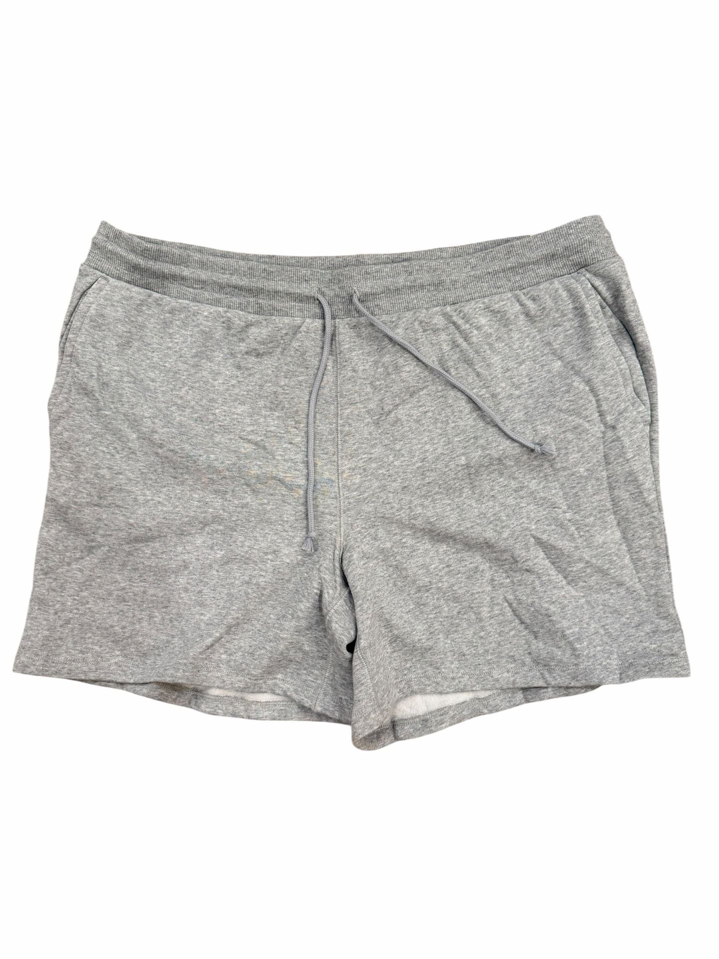 The Sweatshirt Project Women's Fleece Lounge Shorts in Heathered Gray 2