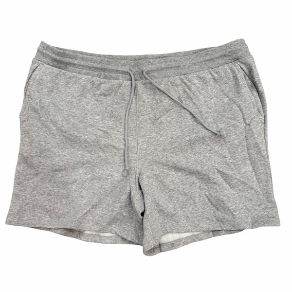 The Sweatshirt Project Women's Fleece Lounge Shorts in Heathered Gray