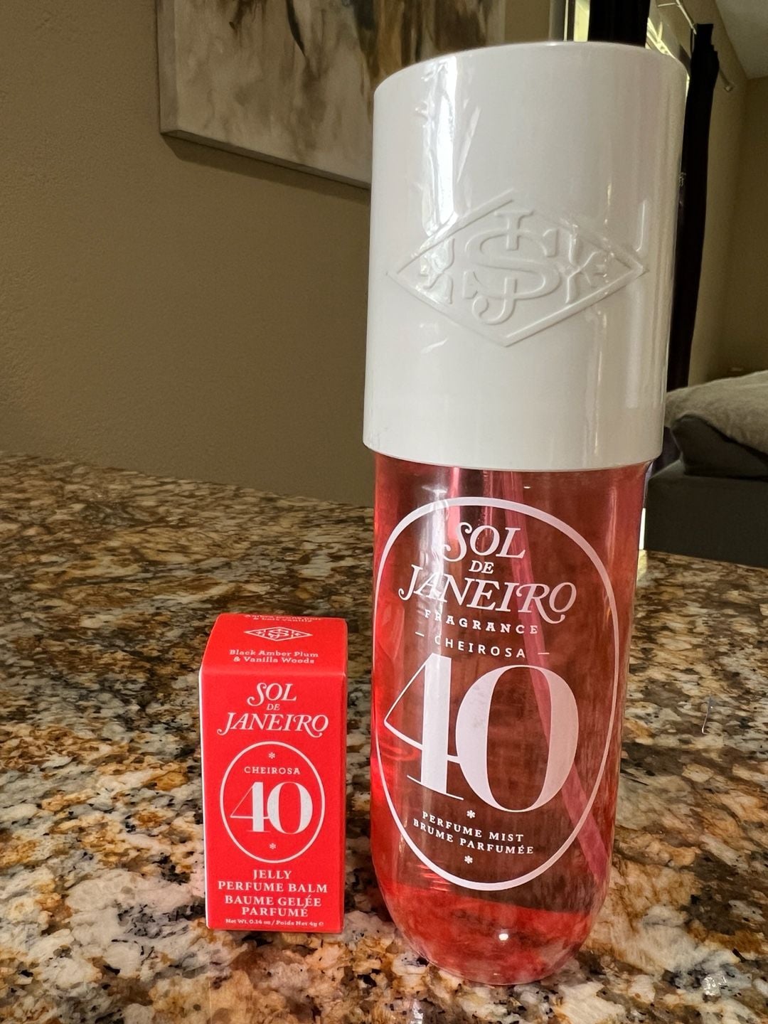 Sol de Janeiro Cheirosa 40 Fragrance Set: Perfume Mist 240mL and Jelly Perfume Balm 1