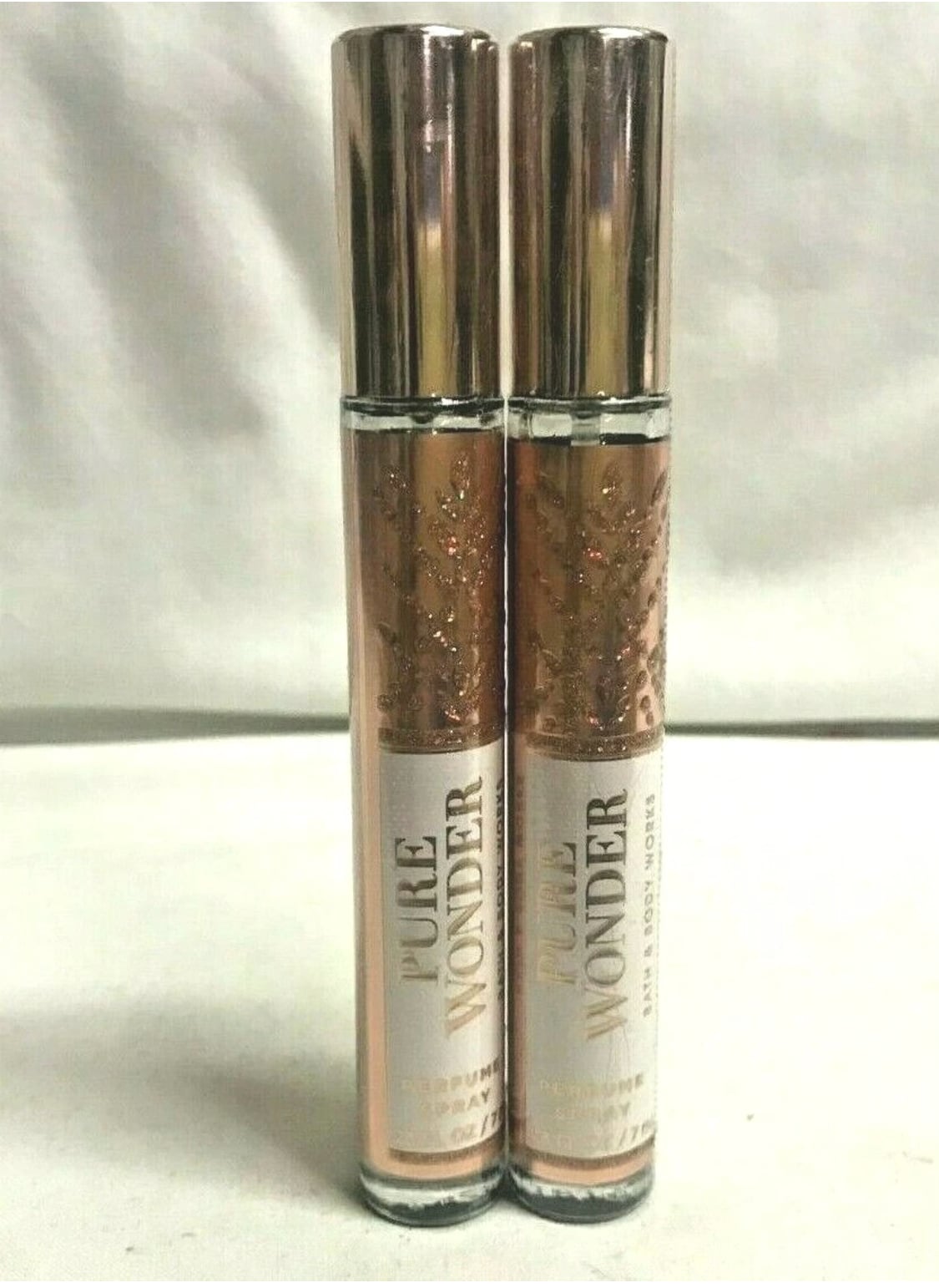 Bath & Body Works Pure Wonder Mini Perfume Spray Travel Size .23oz - Set of 2 1
