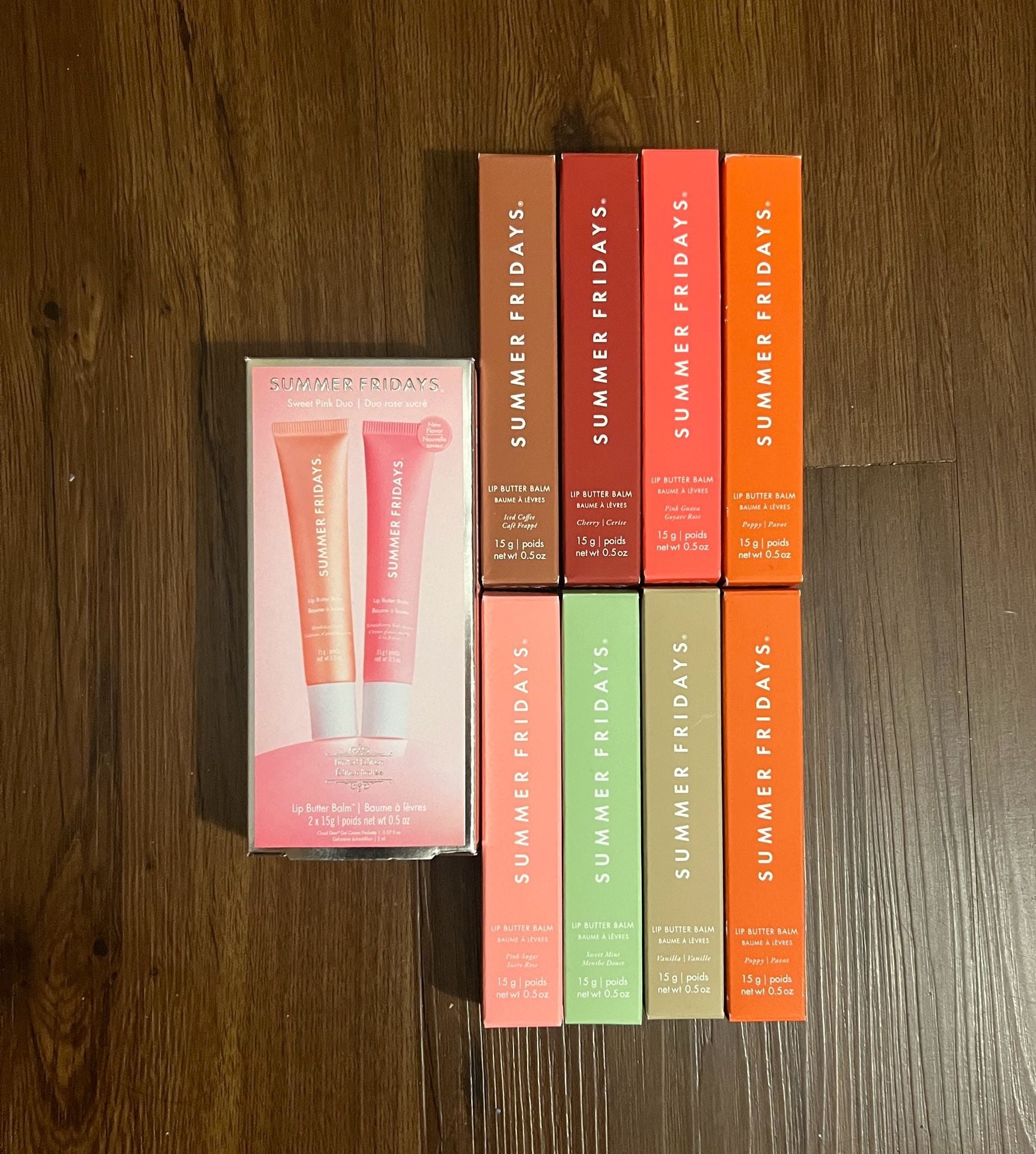 Summer Fridays Lip Butter Balm Bundle of 10 1