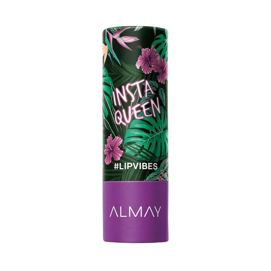Almay Lip Vibes Lipstick, Insta Queen - Bold Purple Cream Finish 1
