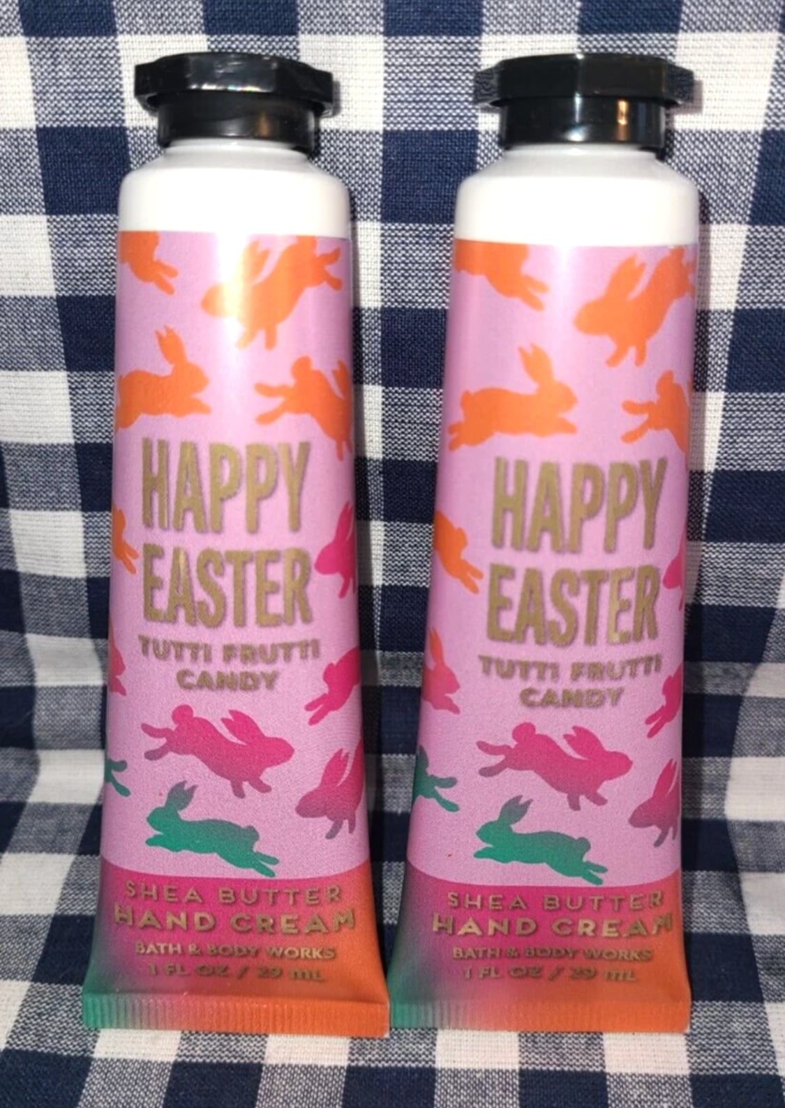 Bath & Body Works Happy Easter Tutti Frutti Candy Hand Cream, 2-Pack 1