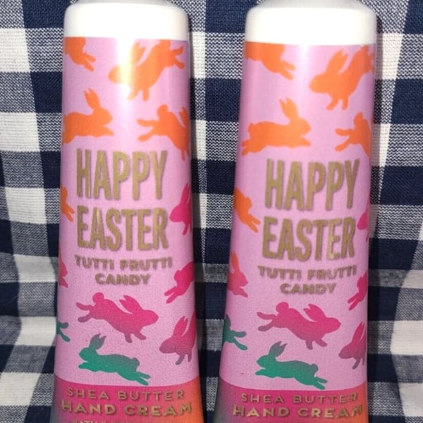 Bath & Body Works Happy Easter Tutti Frutti Candy Hand Cream, 2-Pack