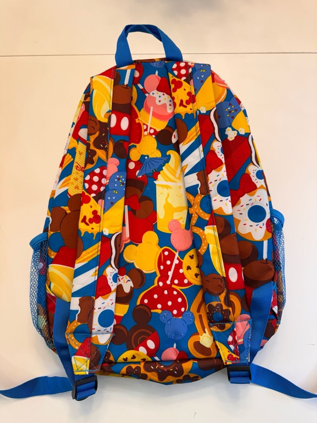 Disney Parks Mickey Snacks Treats Icons 16-Inch Backpack 3