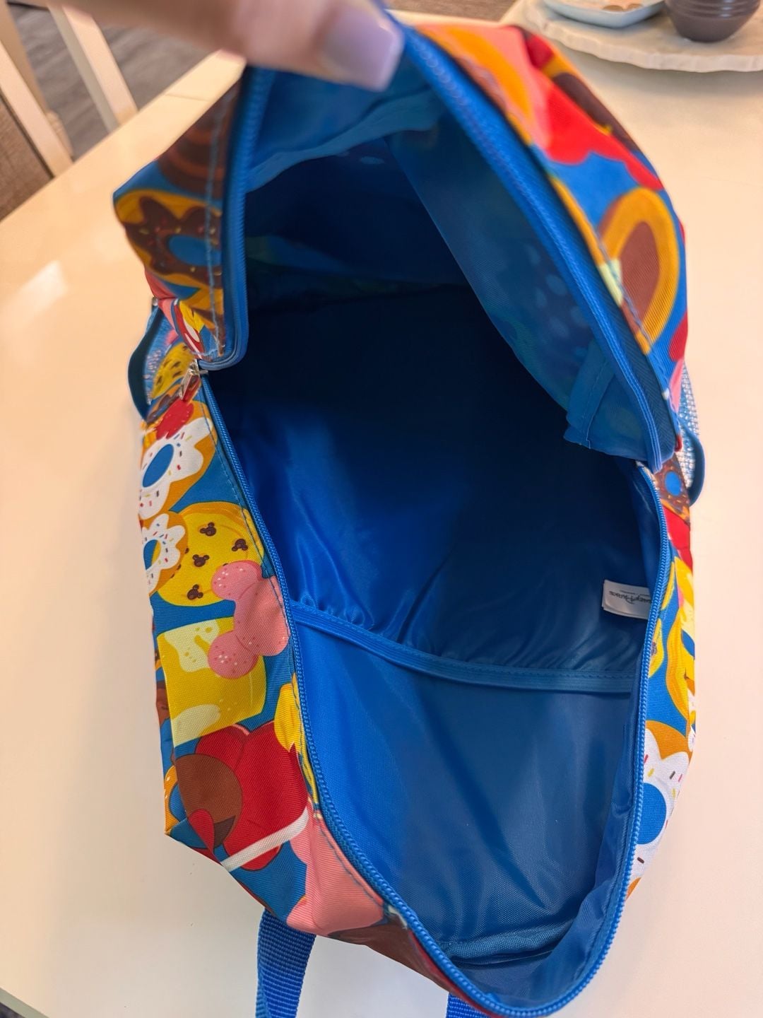 Disney Parks Mickey Snacks Treats Icons 16-Inch Backpack 4