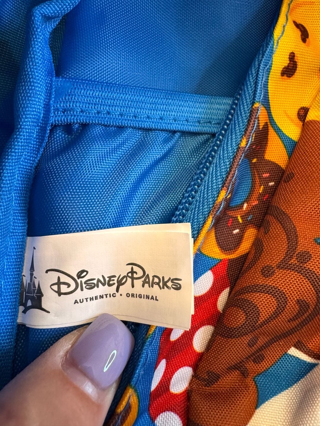Disney Parks Mickey Snacks Treats Icons 16-Inch Backpack 5