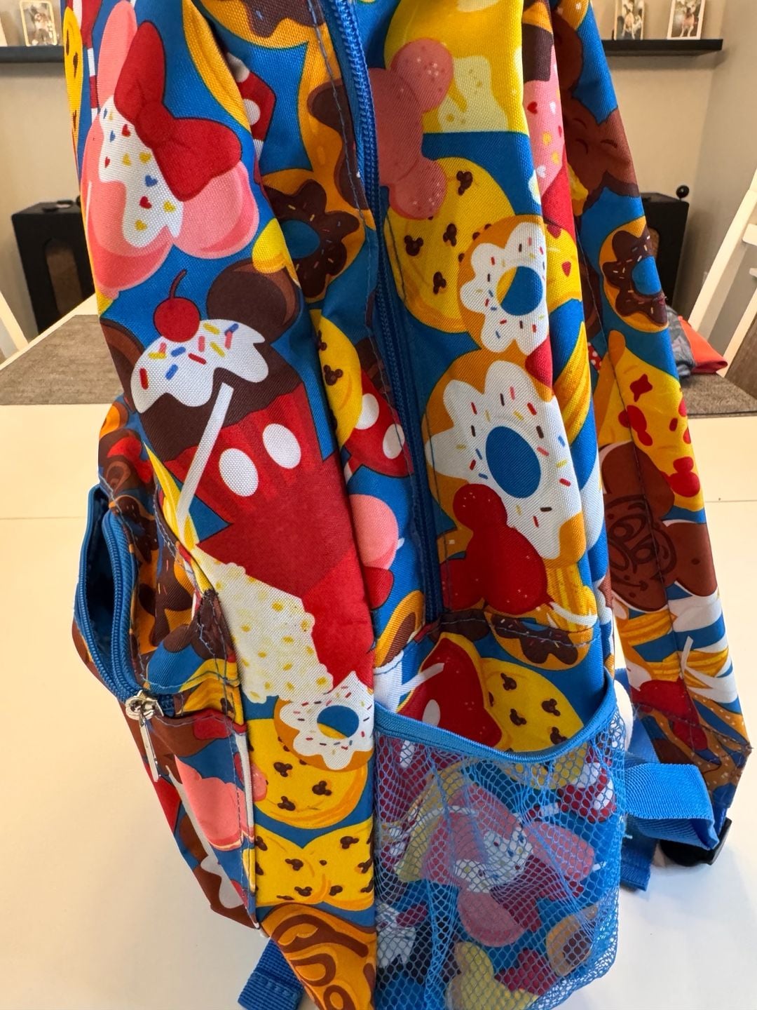 Disney Parks Mickey Snacks Treats Icons 16-Inch Backpack 7