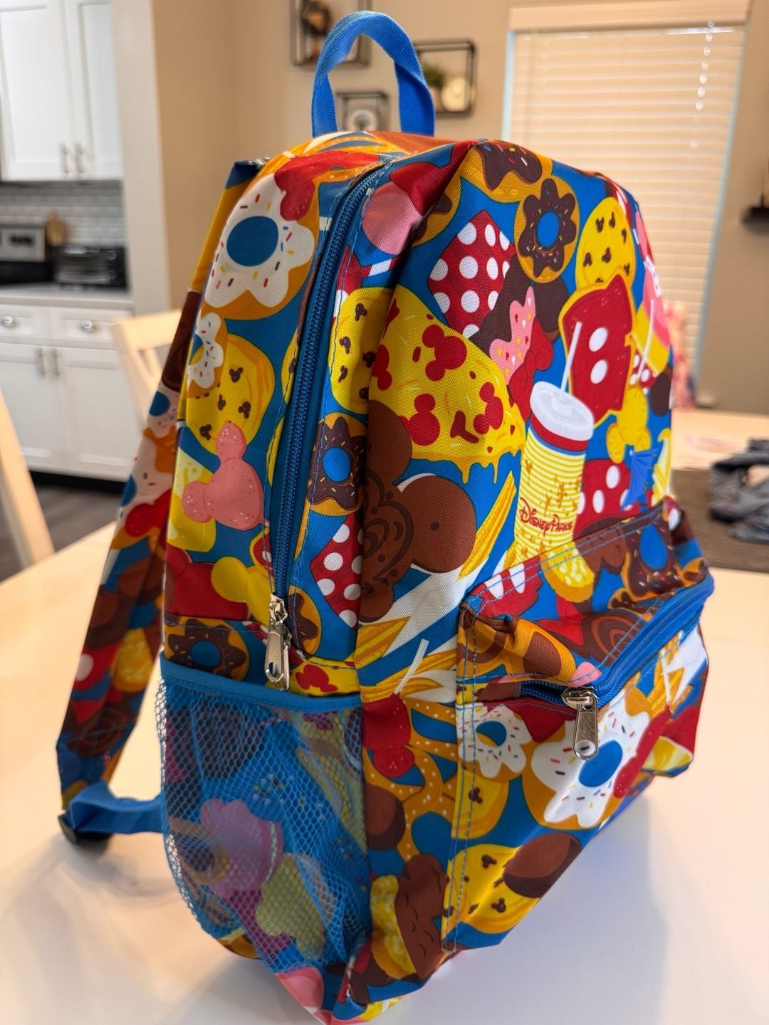 Disney Parks Mickey Snacks Treats Icons 16-Inch Backpack 9