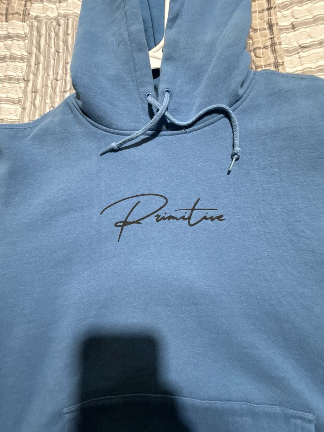 Primitive x Dragon Ball Super Future Trunks Blue Hoodie 5