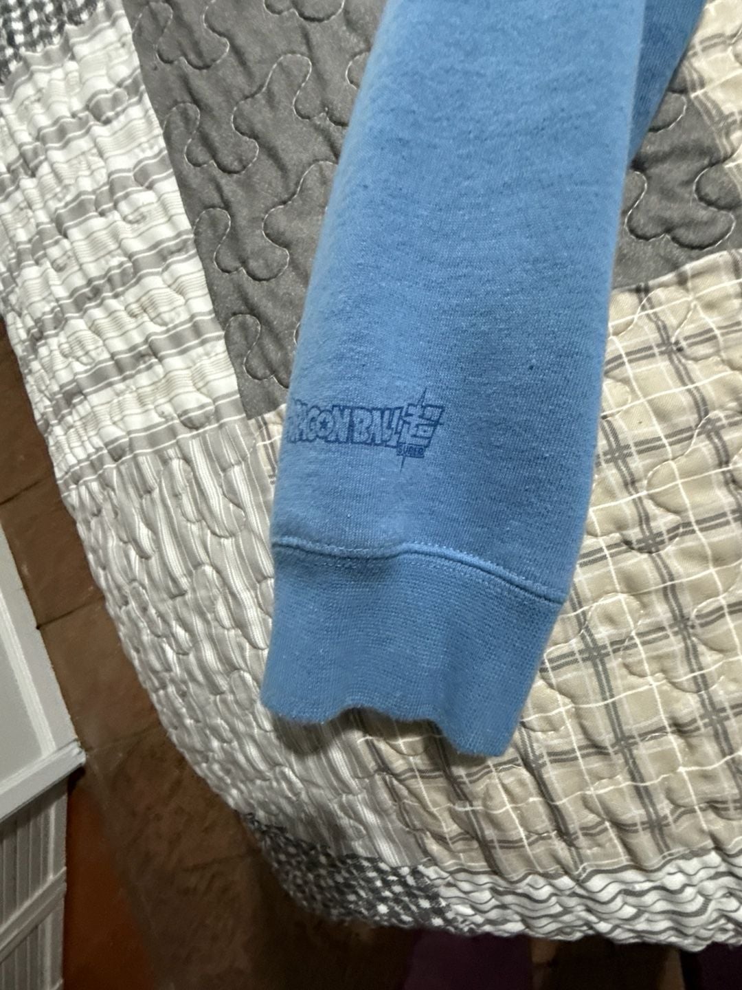Primitive x Dragon Ball Super Future Trunks Blue Hoodie 6