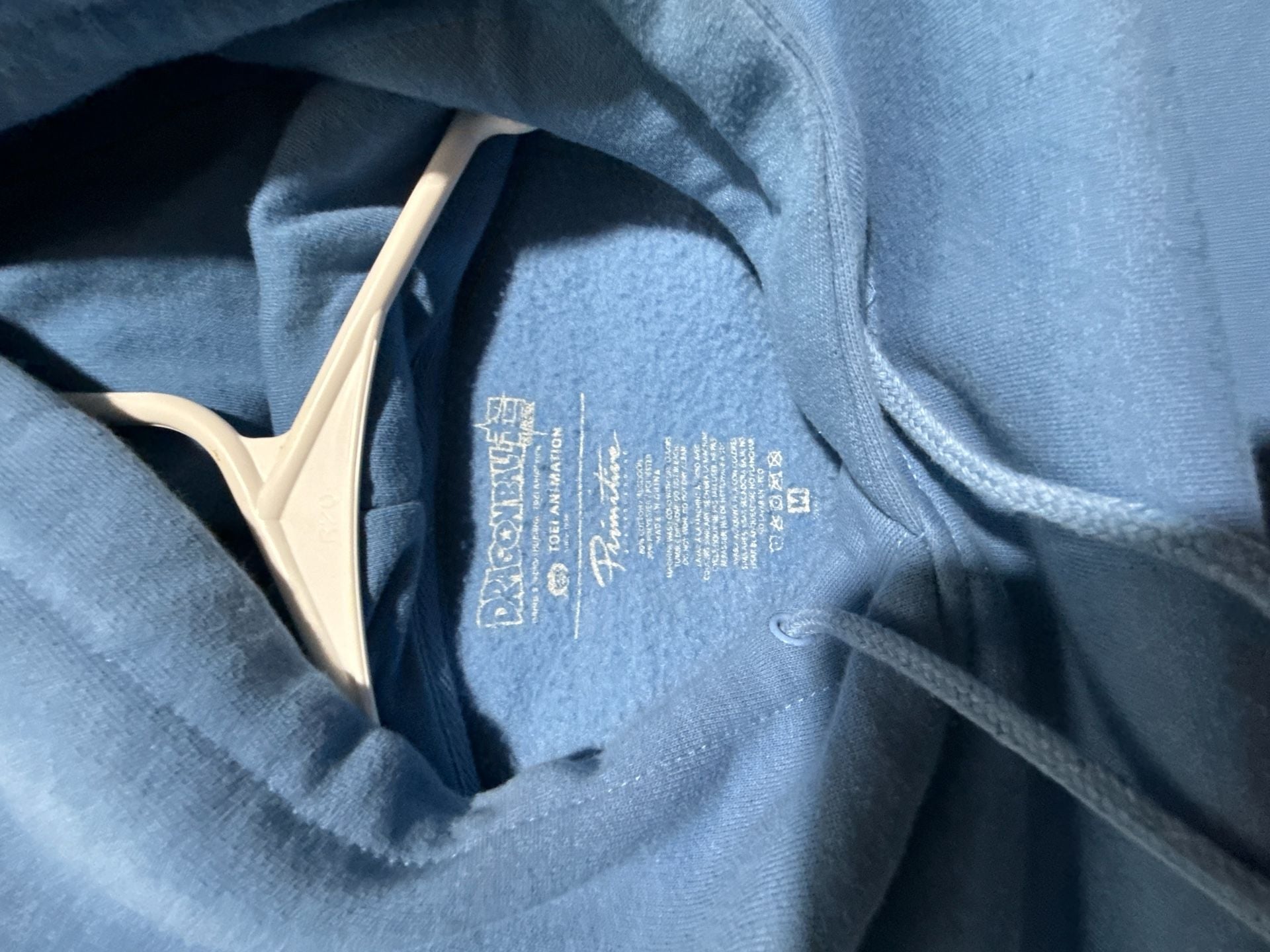 Primitive x Dragon Ball Super Future Trunks Blue Hoodie 7