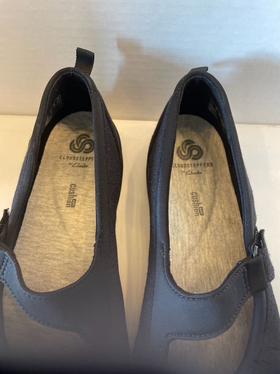 Clarks Cloudsteppers Sillian Black Mary Jane Flats, Women's Size 8 3