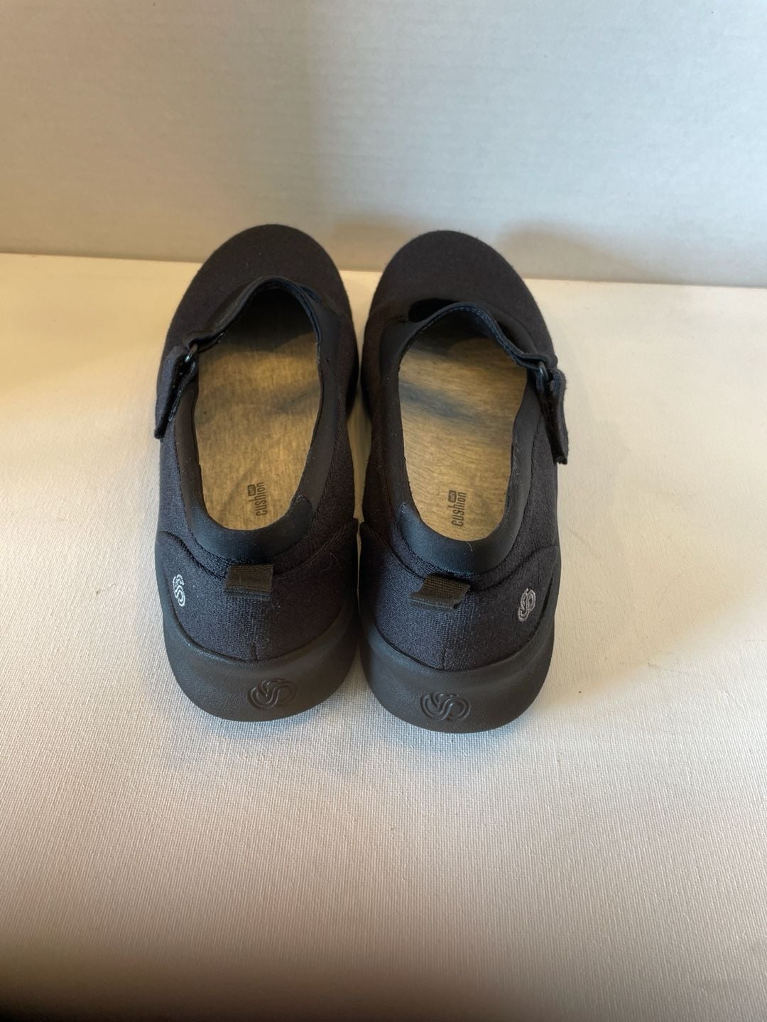 Clarks Cloudsteppers Sillian Black Mary Jane Flats, Women's Size 8 5