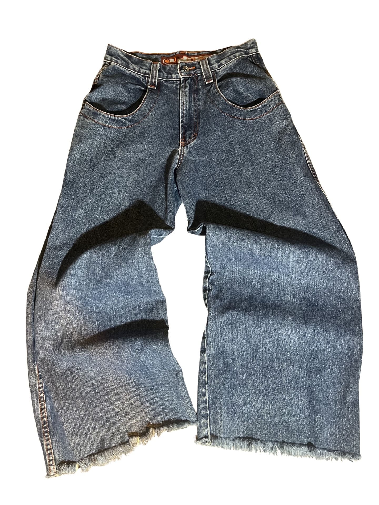 Vintage 90s JNCO Girlie Stuff Double Wide Leg Jeans 2