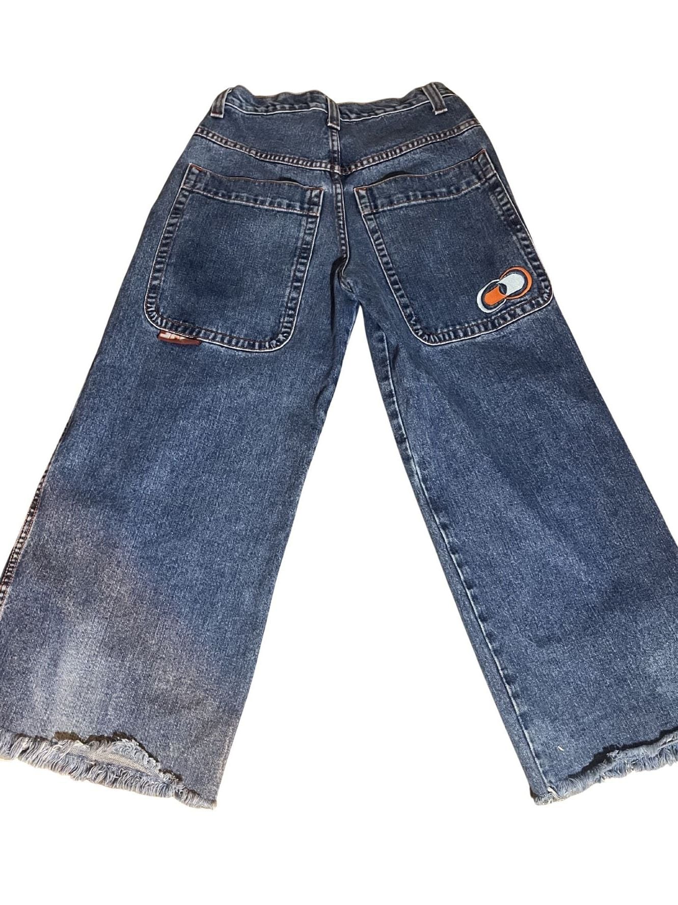 Vintage 90s JNCO Girlie Stuff Double Wide Leg Jeans 3