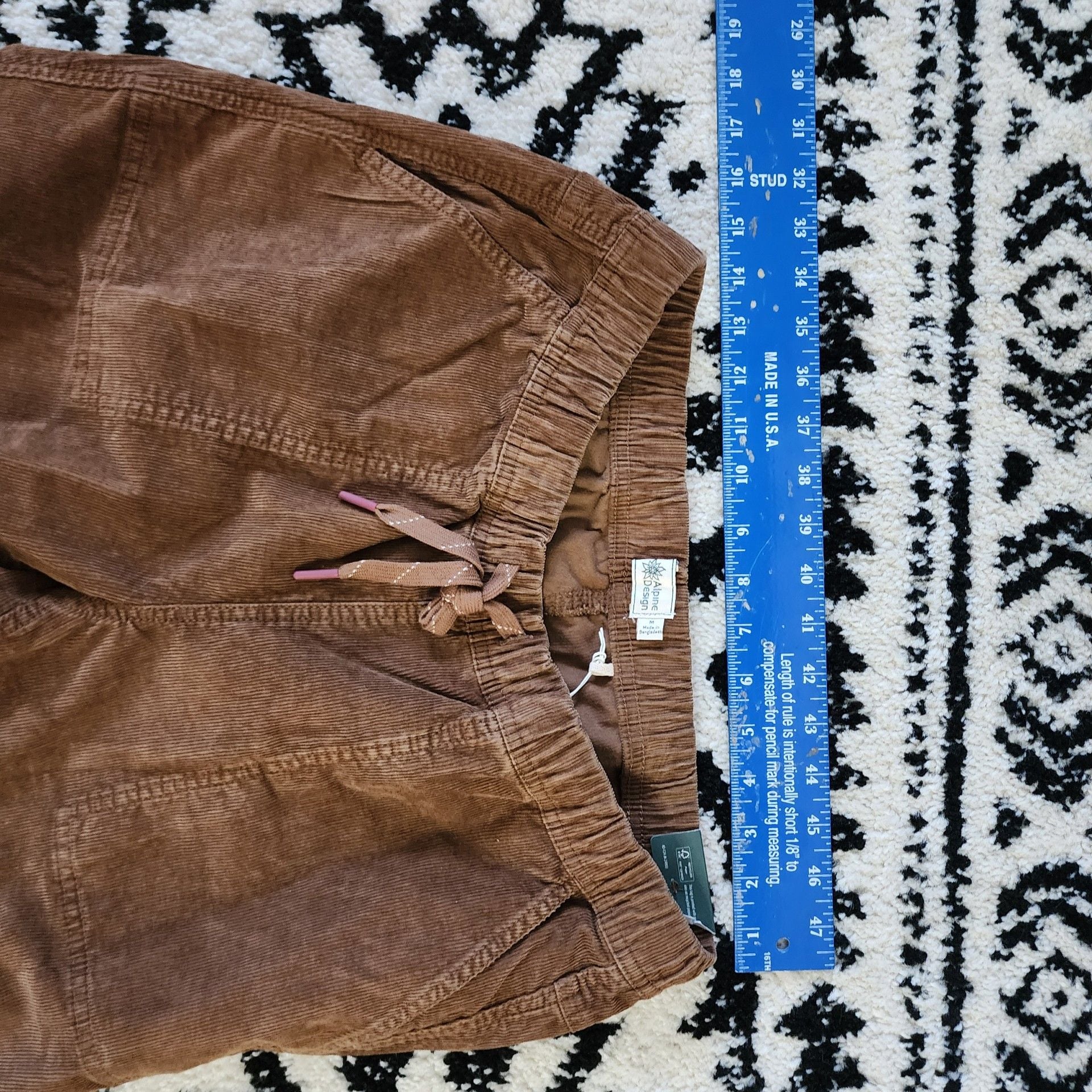 Alpine Design Women's Hike Corduroy Pants in Roasted Coffee 10