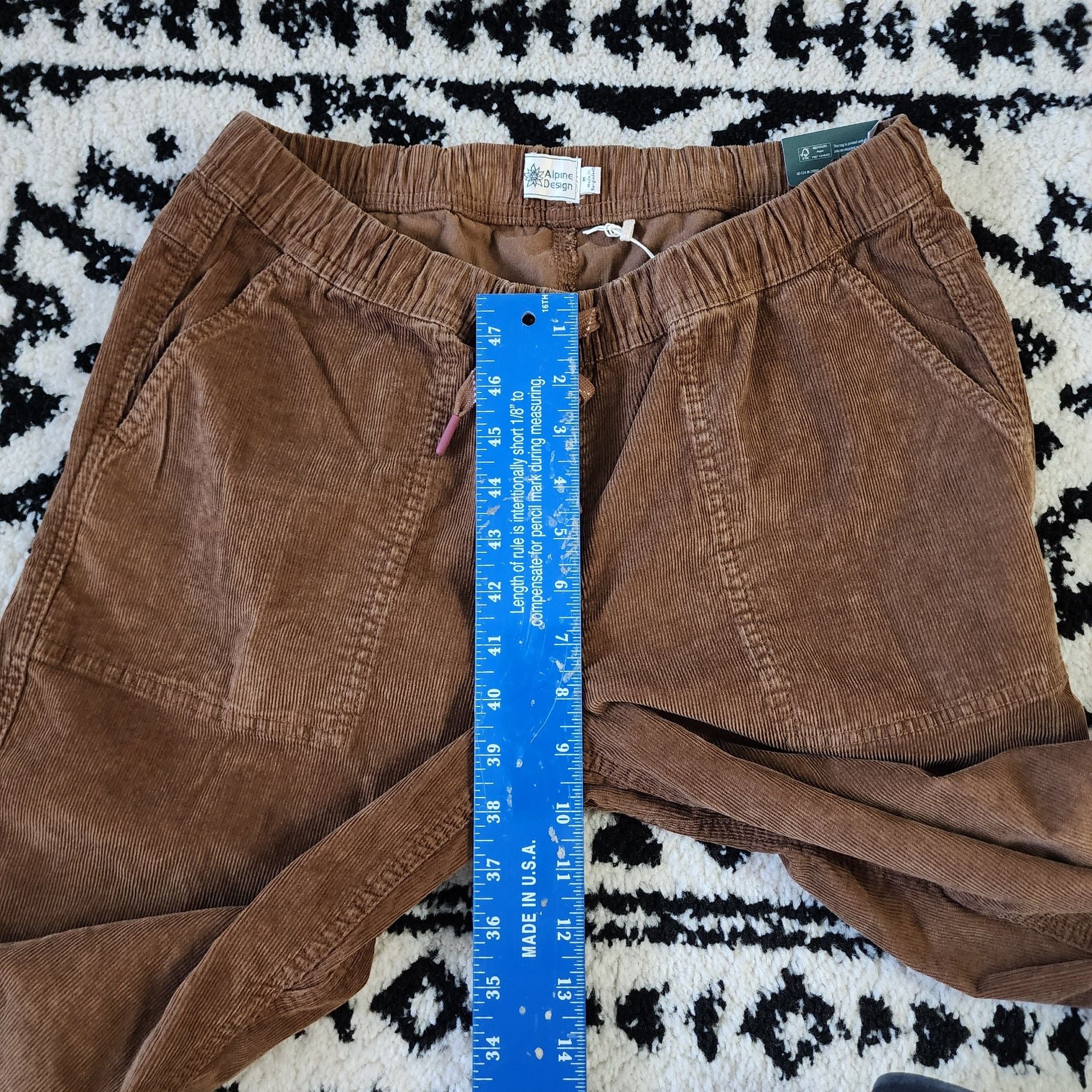 Alpine Design Women's Hike Corduroy Pants in Roasted Coffee 11