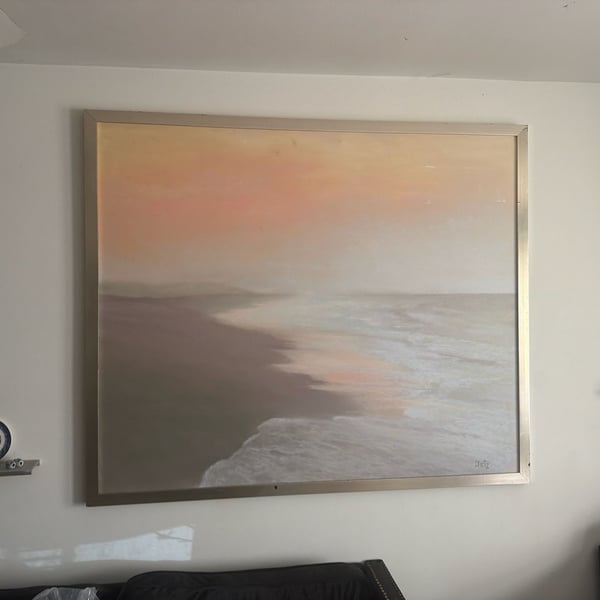 Gild Oceana Bay, Hand Painted Canvas