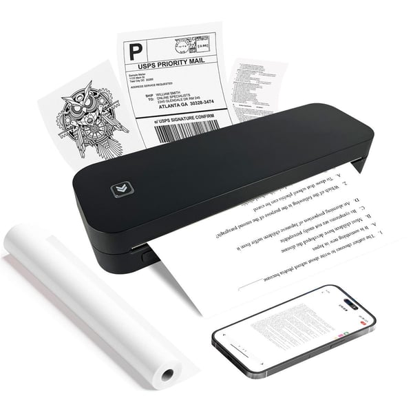 Marklife D210 Mobile A4 Thermal Printer Portable