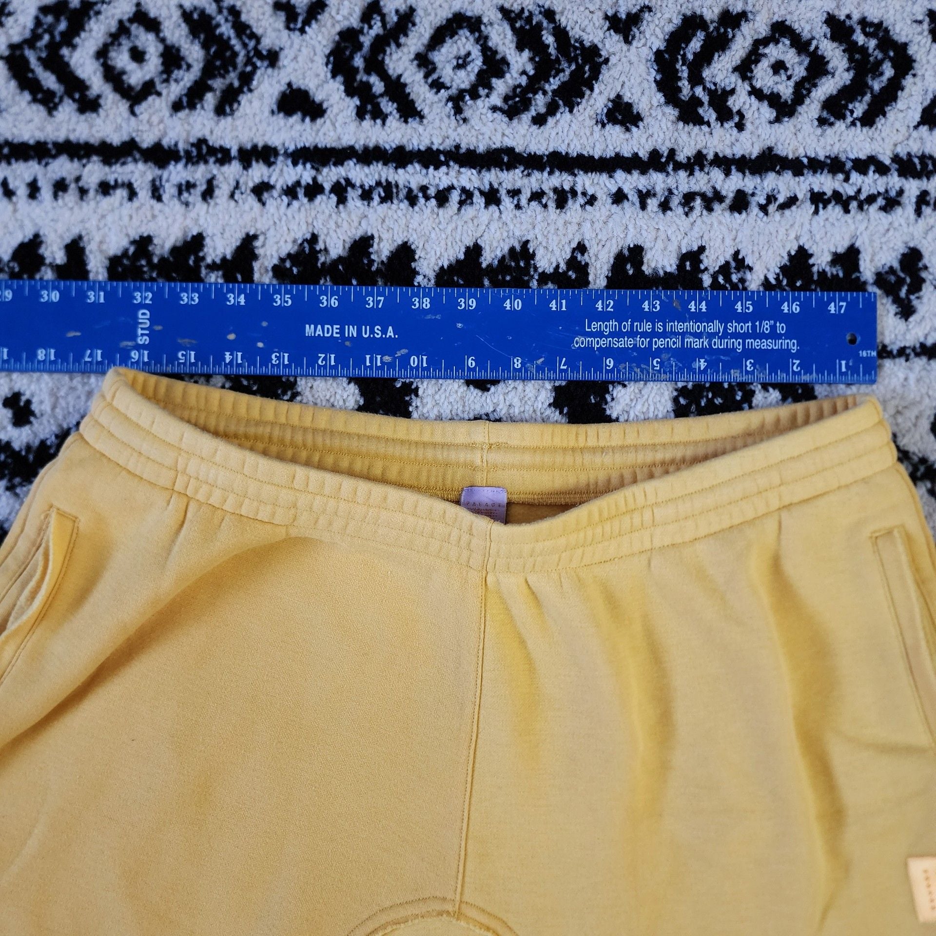 Savage X Fenty Xssential Oversized Rolled Cuff Jogger in Yellow 9