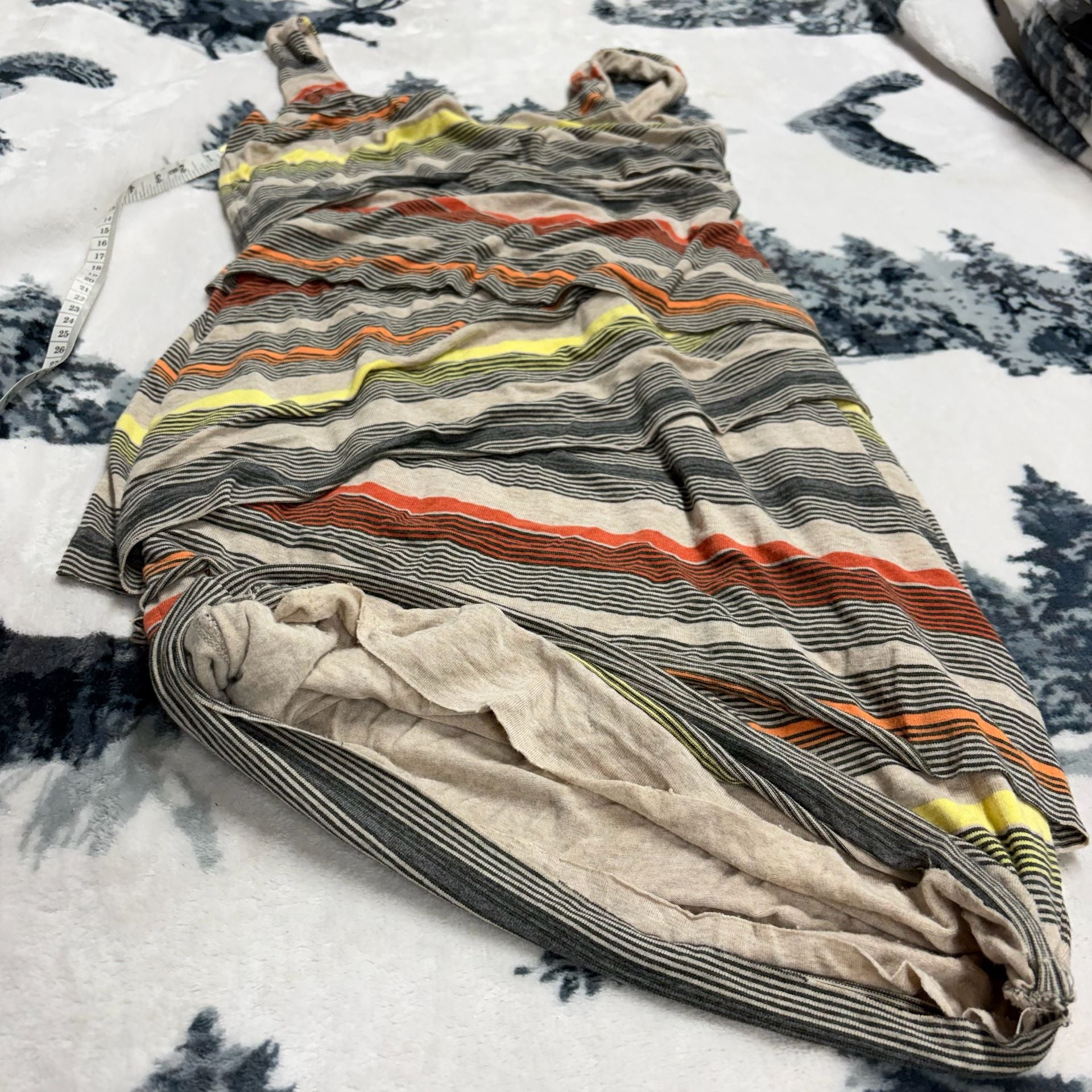Bailey 44 Striped Sleeveless Tiered Layered Mini Dress for Anthropologie 3