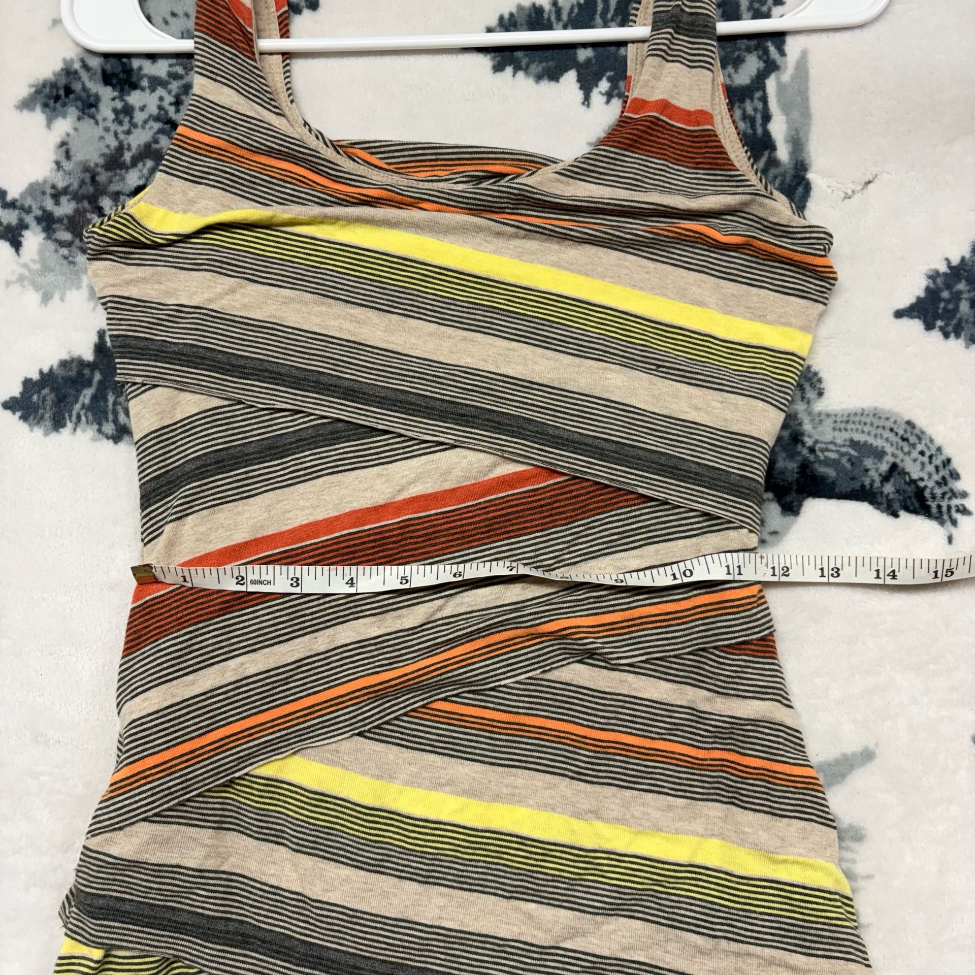 Bailey 44 Striped Sleeveless Tiered Layered Mini Dress for Anthropologie 5