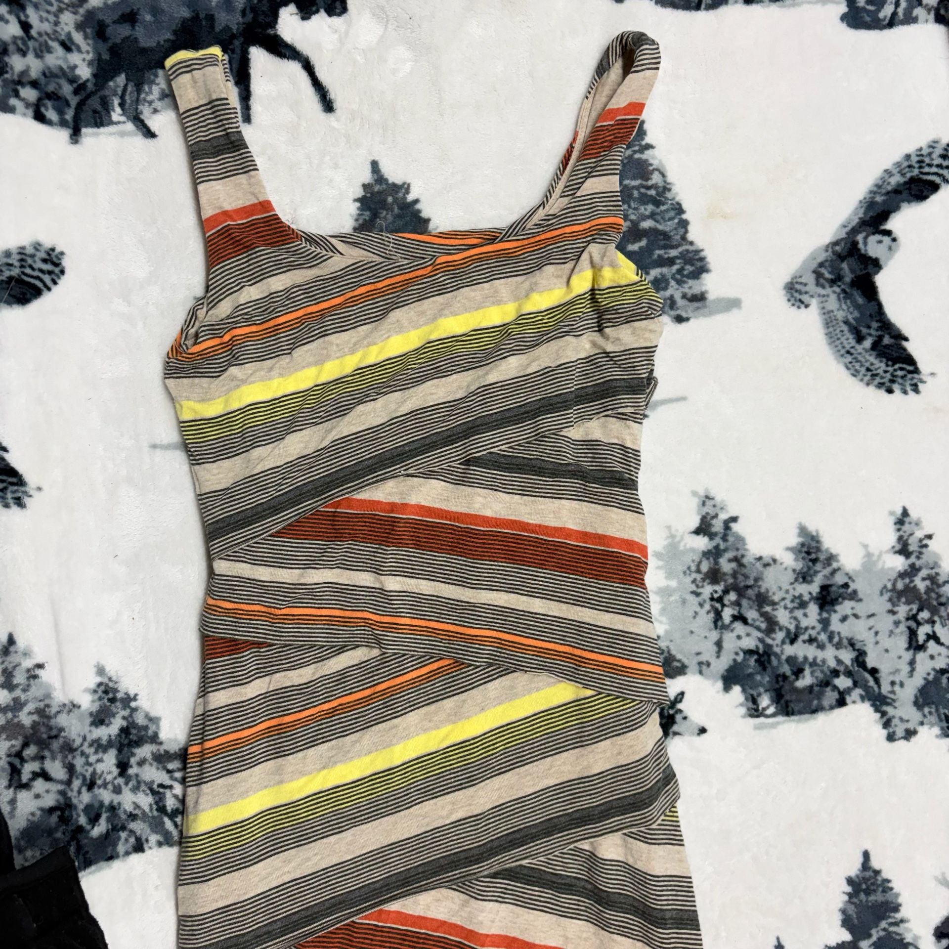 Bailey 44 Striped Sleeveless Tiered Layered Mini Dress for Anthropologie 8