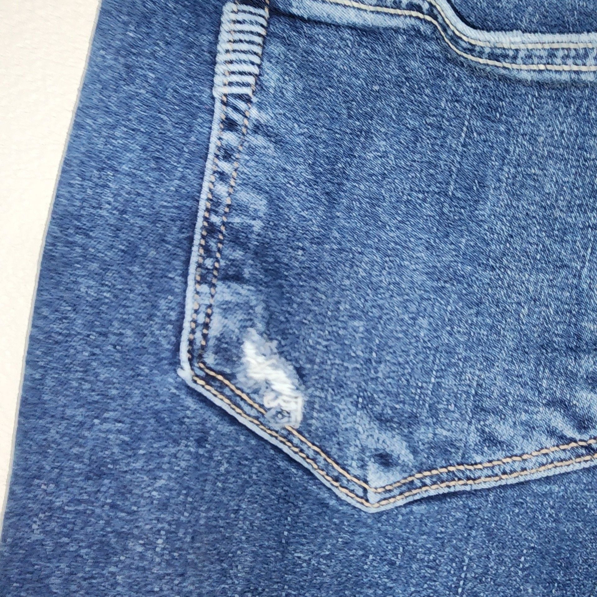 PAIGE Brigitte High Rise Slim Boyfriend Distressed Denim Jeans Size 30 11