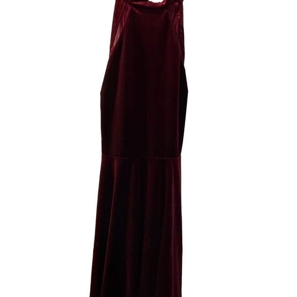 Figure skating  Burgundy dress