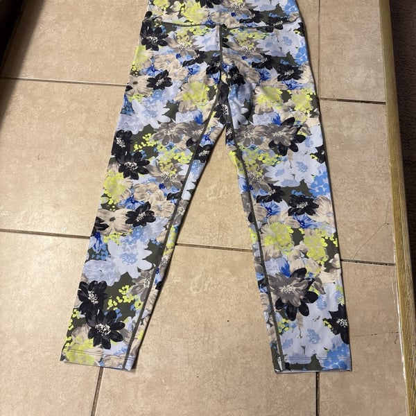Calvin Klein Performance High-Waist Floral 7/8 Leggings