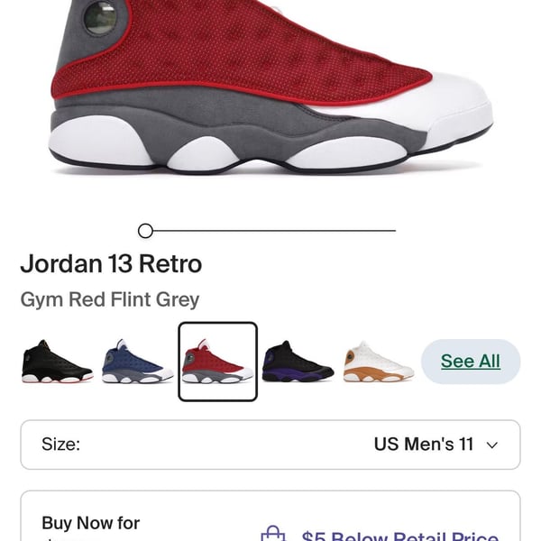 Air Jordan 13 Retro 'Red Flint' Gym Red/Flint Grey-White
