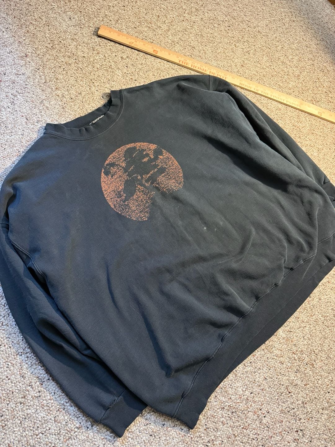 Selected Homme x Daniel van der Noon Moon Graphic Crewneck Sweatshirt 2