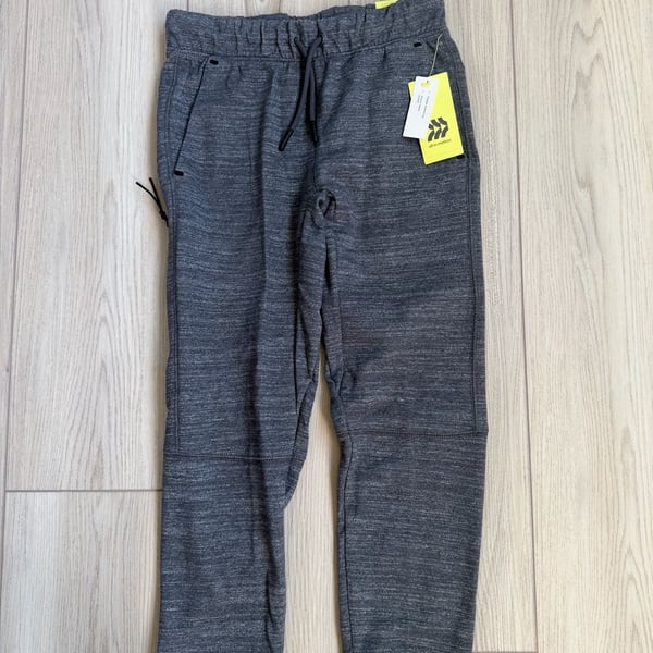 Boys Jogger Sweatpants - All in Motion Gray Medium (8)