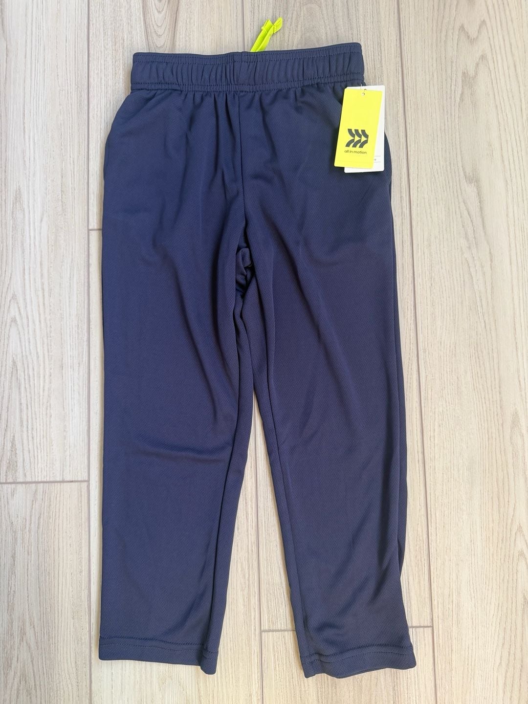 All in Motion Boys' Training Pants Navy Blue size XS (4/5) 2