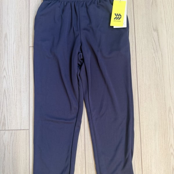 All in Motion Boys' Training Pants Navy Blue size XS (4/5)
