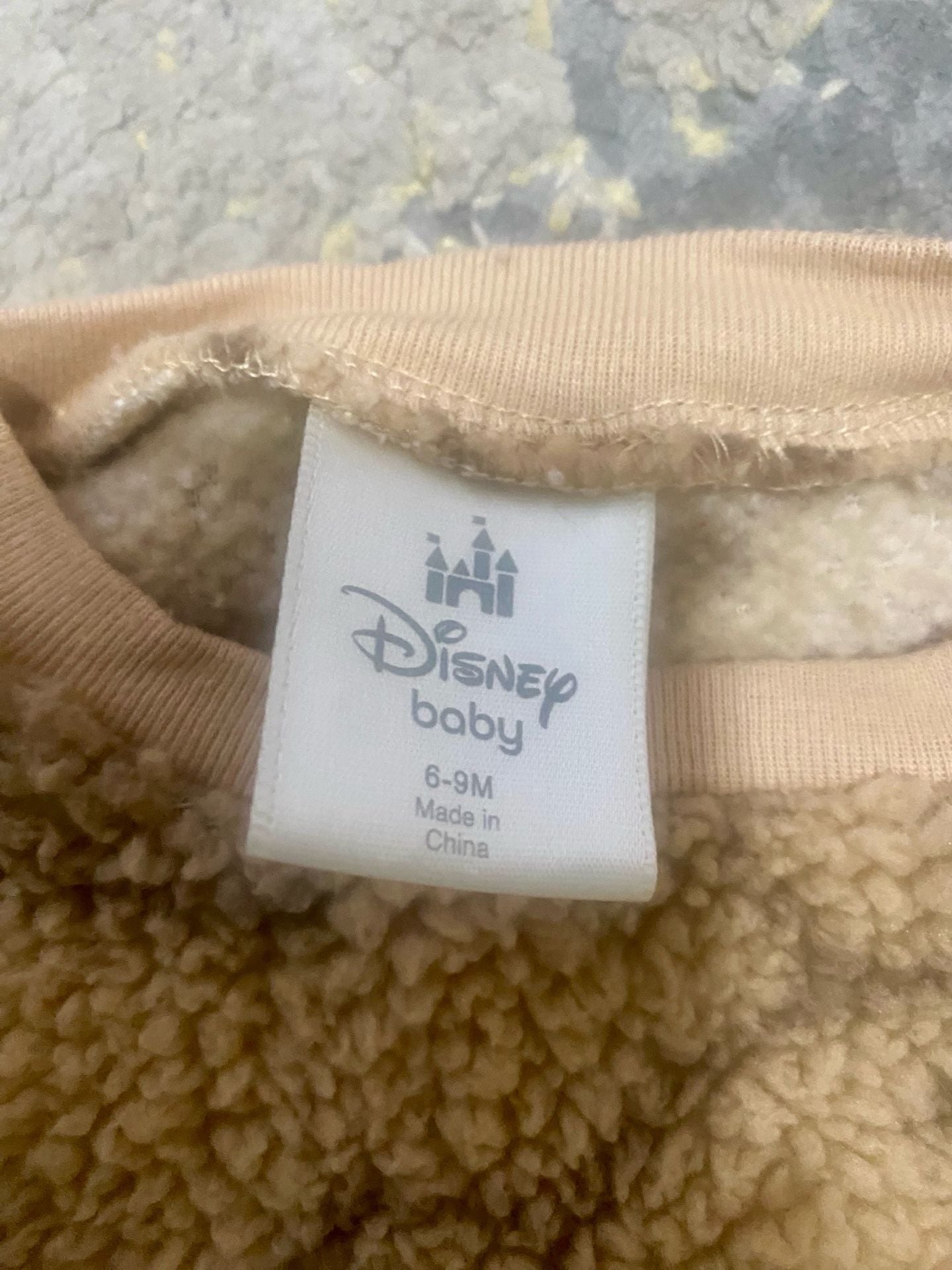 Disney Baby Winnie the Pooh Faux Shearling Fleece Top and Bottom Set 3